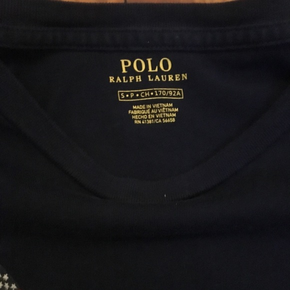 Navy Ralph Lauren Tee - Picture 3 of 4